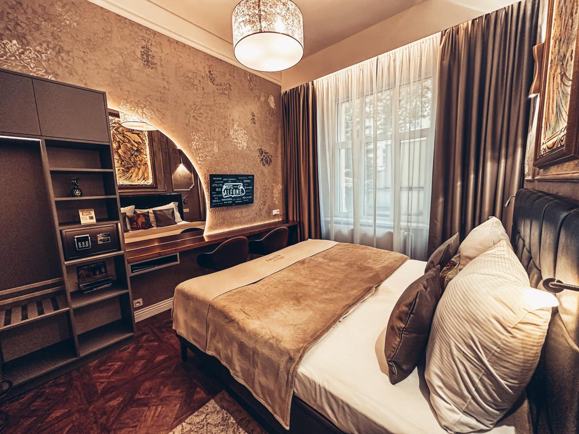 Alfons Boutique Hotel Prague Luaran gambar