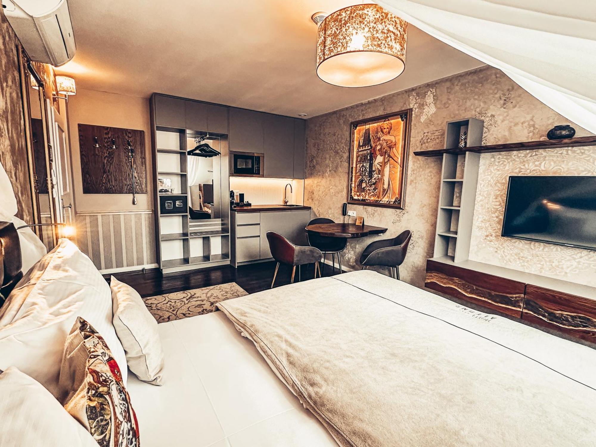 Alfons Boutique Hotel Prague Luaran gambar