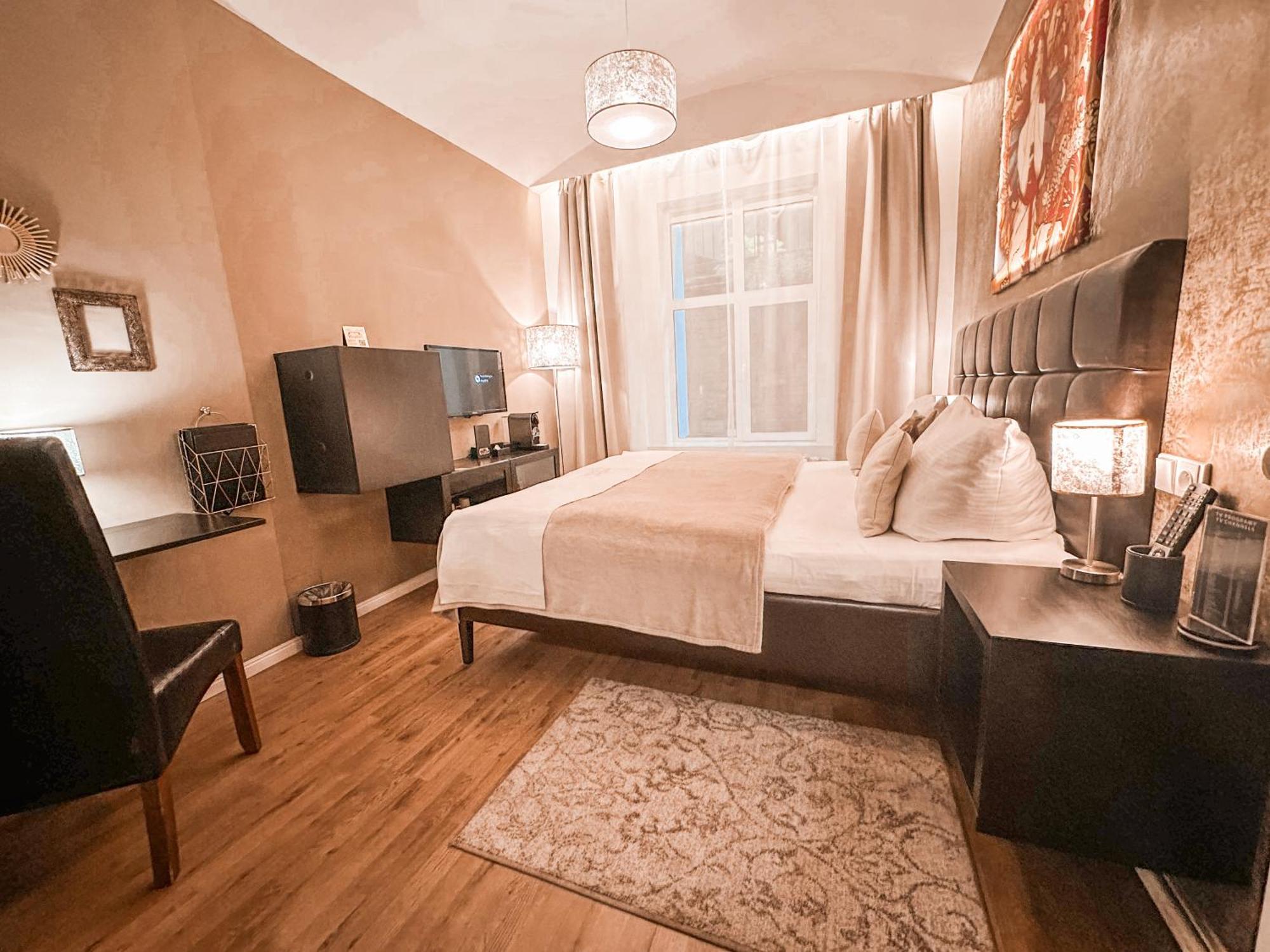 Alfons Boutique Hotel Prague Luaran gambar