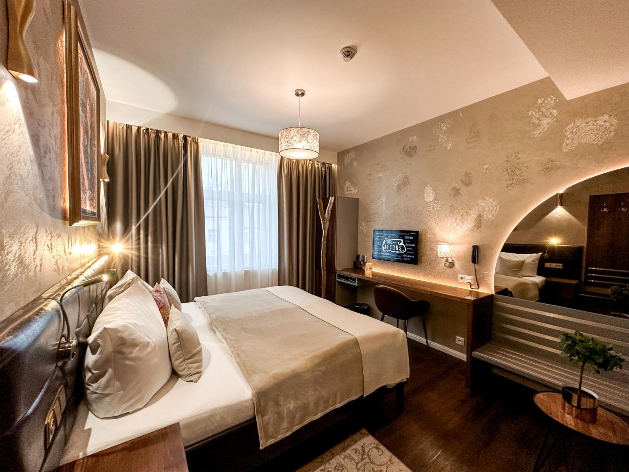 Alfons Boutique Hotel Prague Luaran gambar
