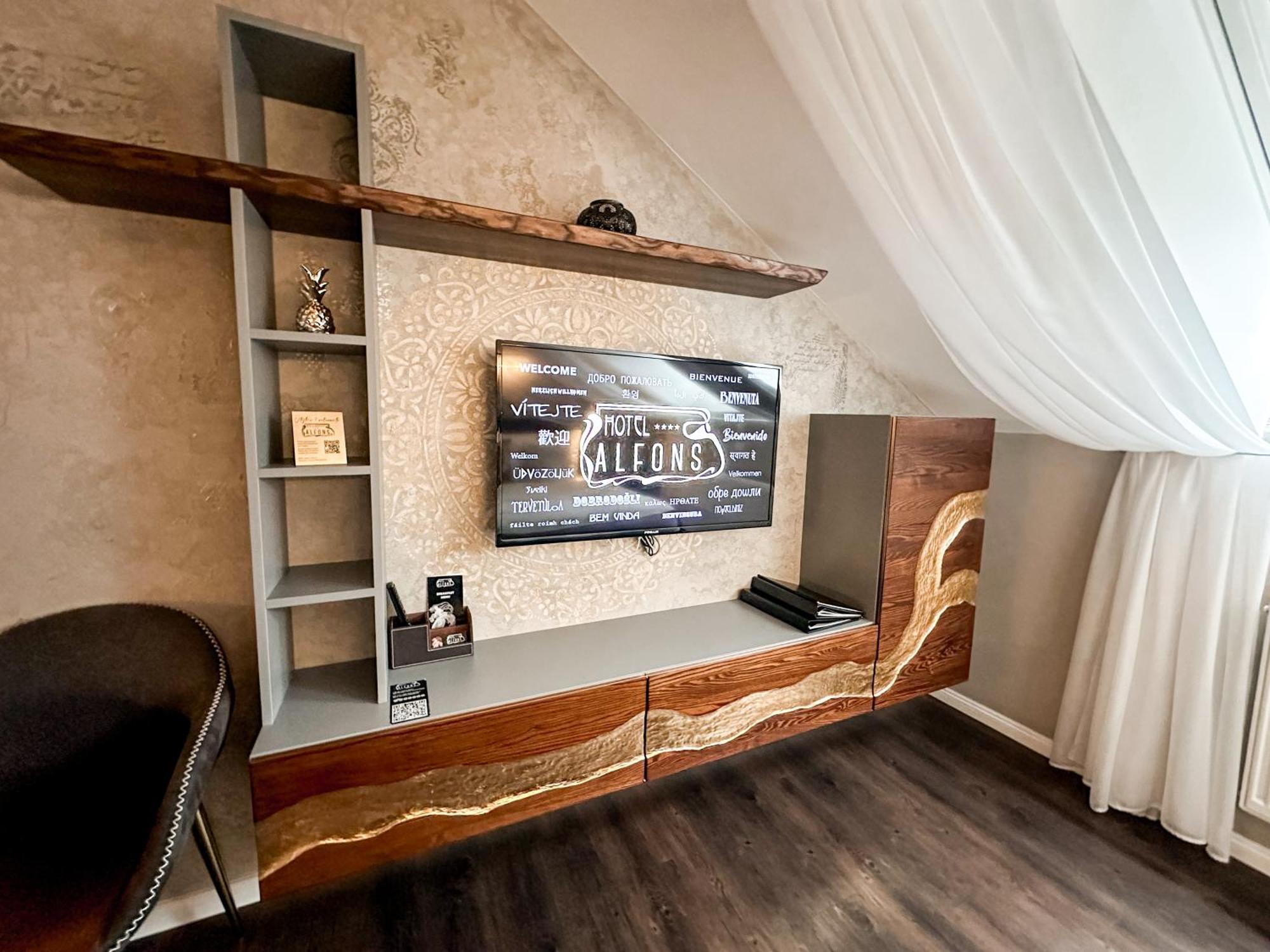 Alfons Boutique Hotel Prague Luaran gambar